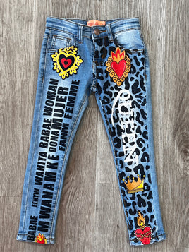 Painted Queen Jeans