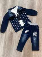 Stretchy Denim Star 3pc Set