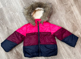Tommy Hilfiger Colorblock Puffer Coat
