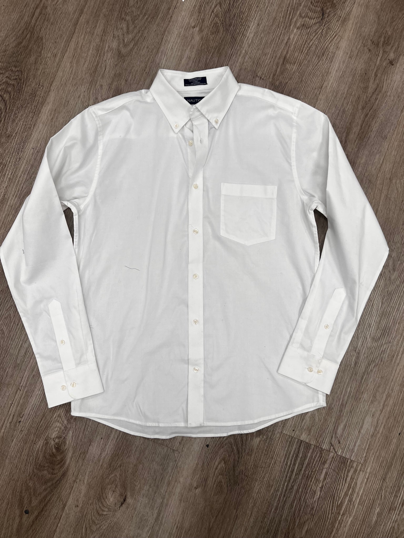 Nautica Husky Long Sleeve Performance Uniform Shirt| The Kidz Store Bloomfield