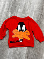 Daffy Duck Cartoon Sweatshirt Set 2 pc