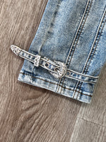 Buckle Bottom Jeans