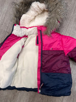 Tommy Hilfiger Colorblock Puffer Coat