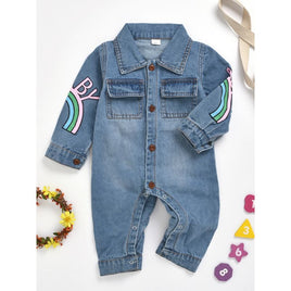 Denim Baby Jumpsuit