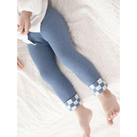 Checkered Fleece Leggings