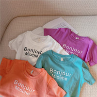 Bonjour Short Sleeve T-shirt