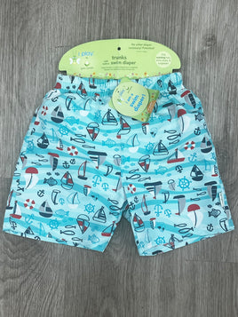 Sailor swim trunks